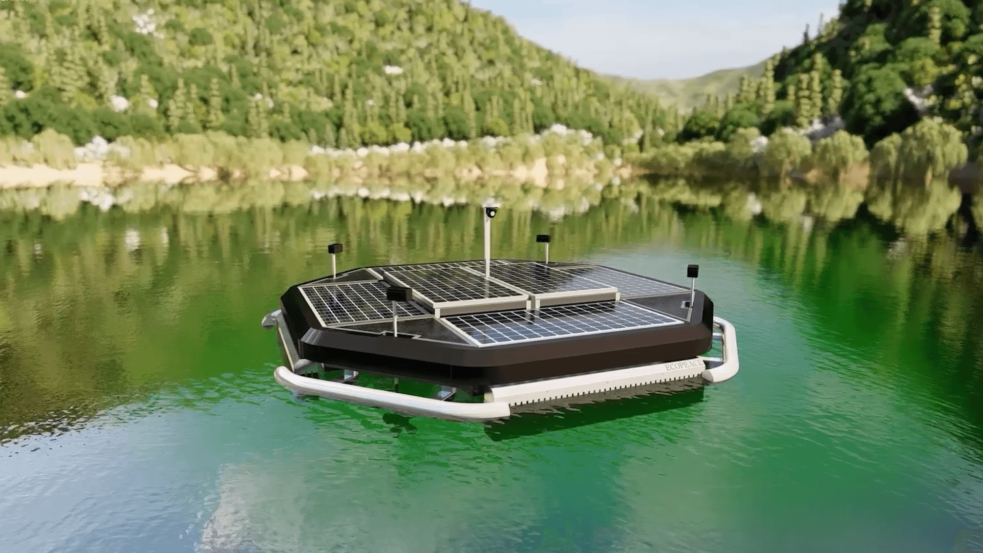 หุ่นยนต์ ECOBOT บำบัดน้ำเสีย จากเกาหลีใต้